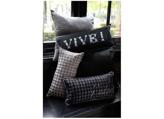 Vive cushion KV Black 025*050
