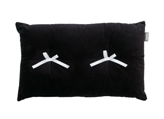 Bow Tie cushion AUP Black 030*050