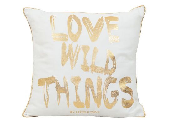 Wild Thing cushion LD White 045*045