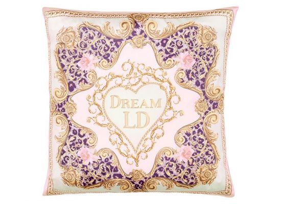 LD Miss baroque cushion Pink 50x50