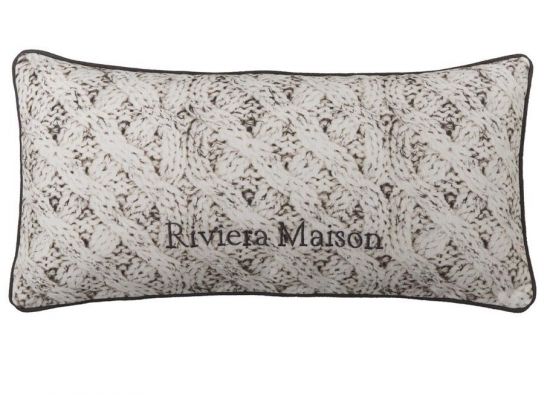 RM NY Knit cushion Natural 30x60 cm