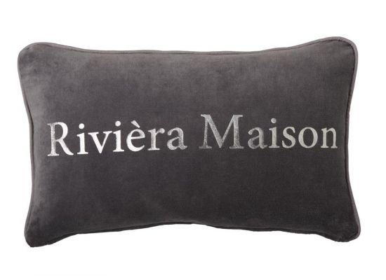 RM Glow cushion Grey 30x50