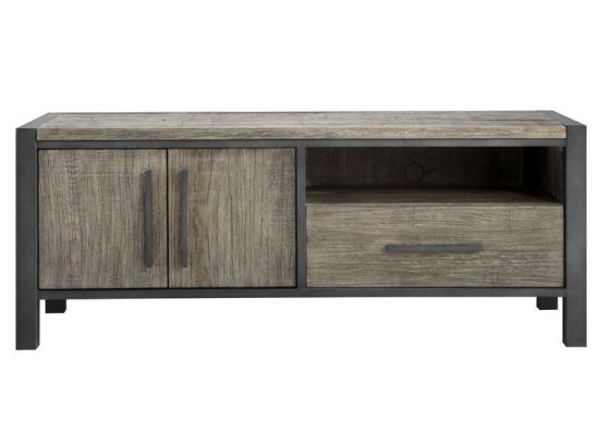 TV-meubel Morandi (136 cm) eiken grey